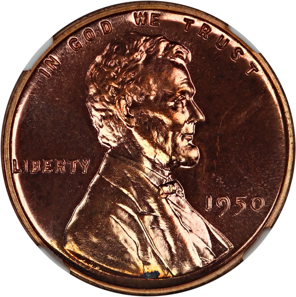 image for: 1950 1c NGC Proof 65 RB