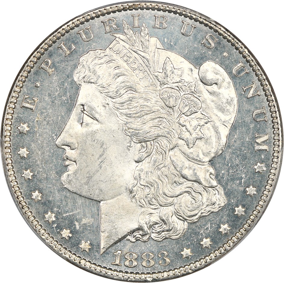 image for: 1883 $1 PCGS MS63 DMPL