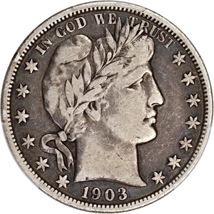 image for: 1903 50c PCGS VF20