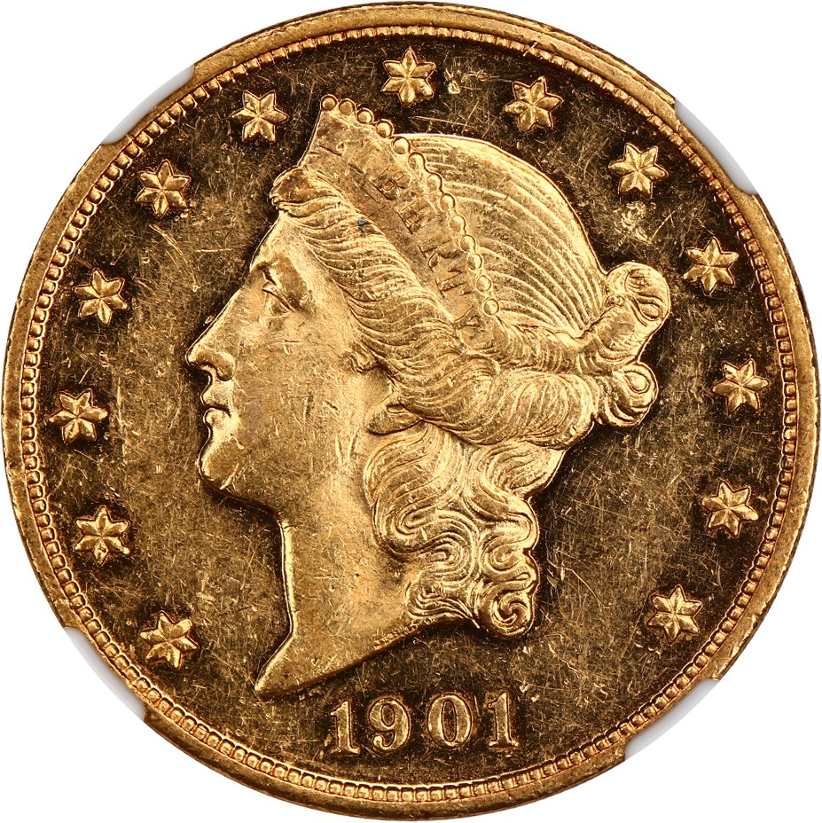 image for: 1901 $20 NGC Proof 60 CAM