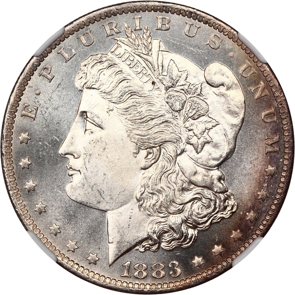 image for: 1883-O $1 NGC MS65 PL