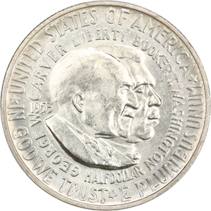 image for: 1953-D Washington-Carver 50c PCGS MS64