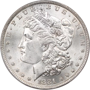 image for: 1881-O $1 PCGS MS64