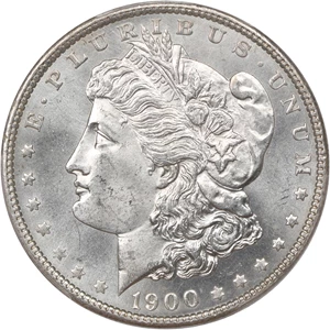 image for: 1900 $1 PCGS MS65