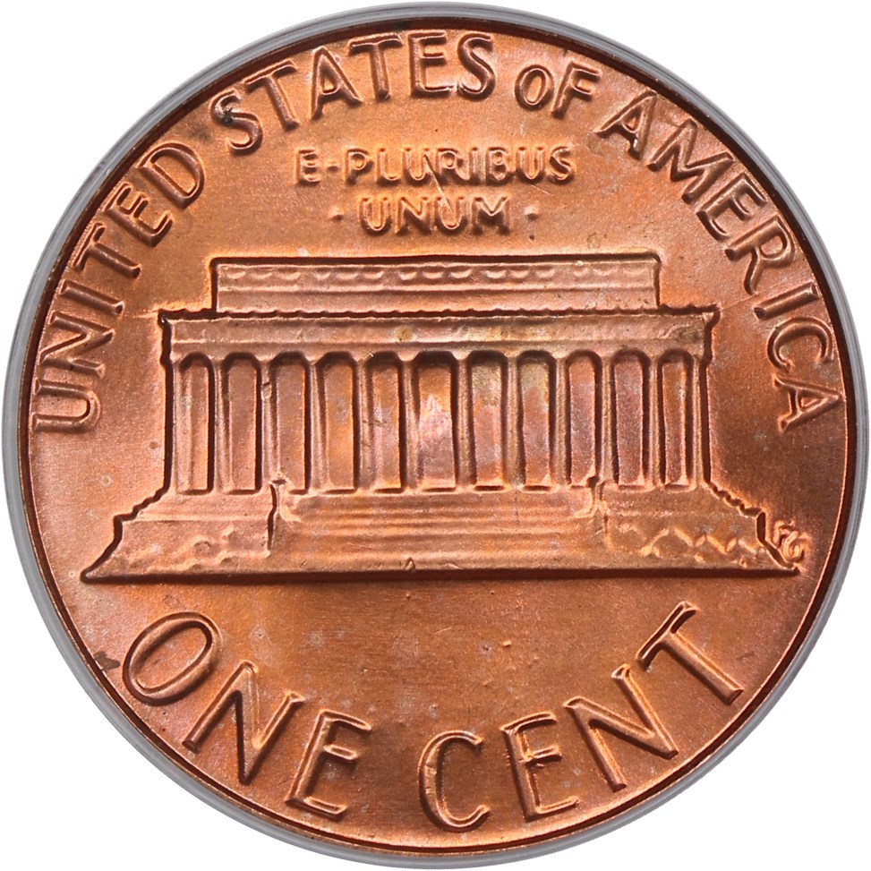 image for: 1982-D 1c PCGS MS66 RD