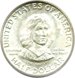 image for: 1934 50c Maryland PCGS/CAC MS66