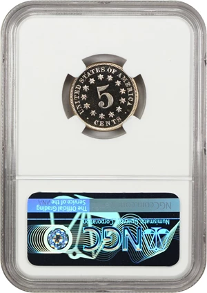 image for: 1871 5c NGC Proof 68 UCAM