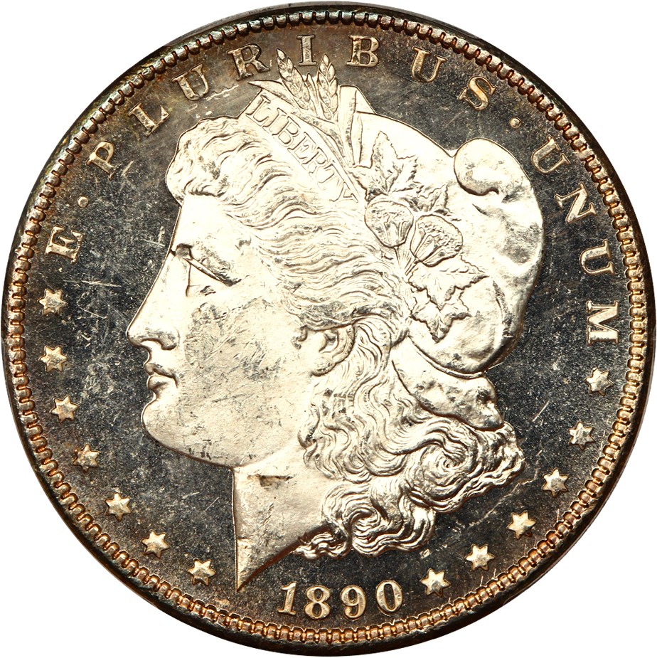 image for: 1890-CC $1 PCGS MS63 PL
