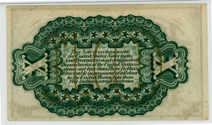 image for: FR. 1255 Head of George Washington 10c PMG Choice Unc 64 (EPQ)