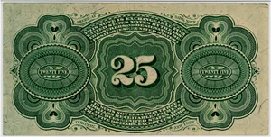 image for: FR. 1303 Bust of George Washington 25c Fractional Currency PMG Choice Unc 64 EPQ
