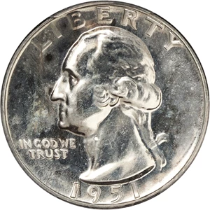 image for: 1951 25c PCGS Proof 64