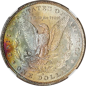image for: 1882-O $1 NGC MS63 *Star*