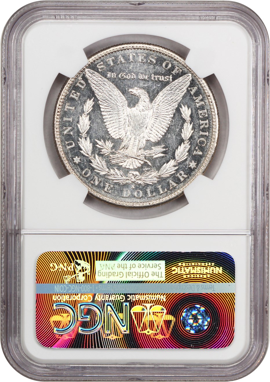 image for: 1884-S $1 NGC MS60 DMPL