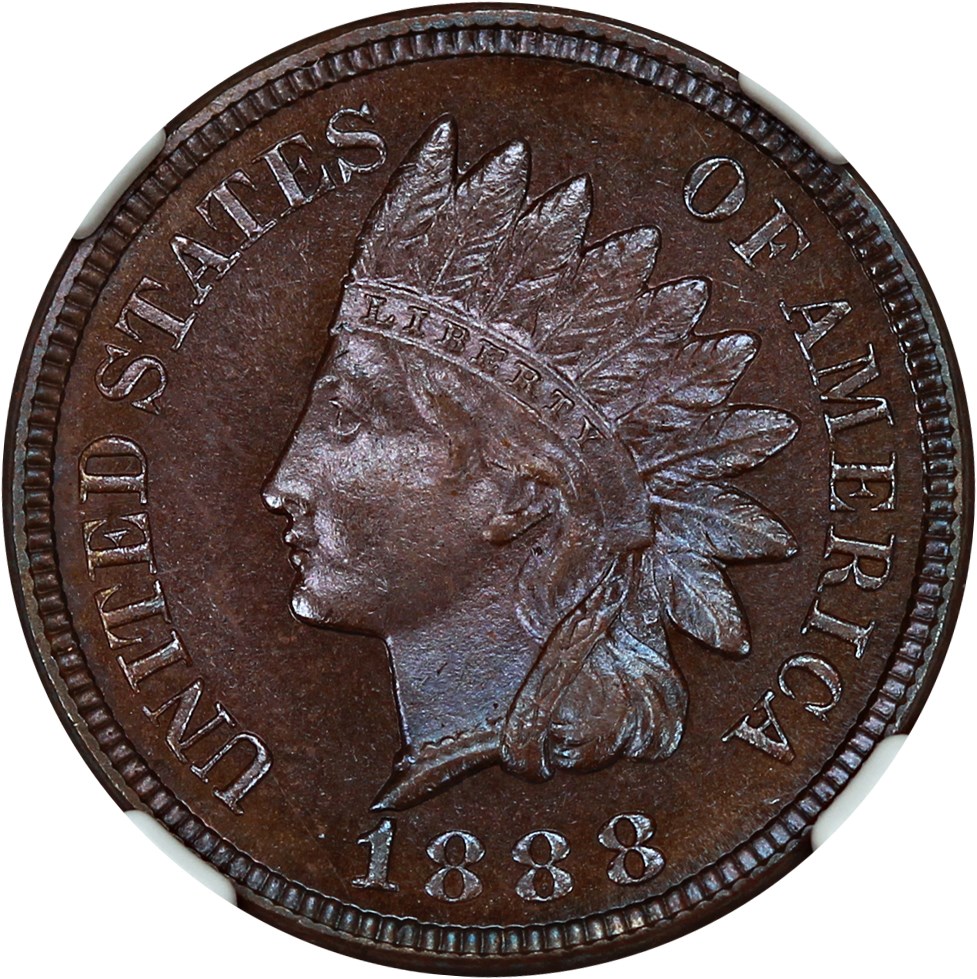 image for: 1888 1c NGC Proof 64 BN