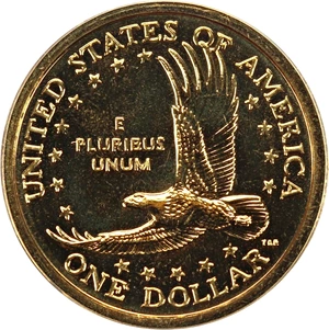 image for: 2000-P $1 PCGS MS68 (Goodacre Presentation)