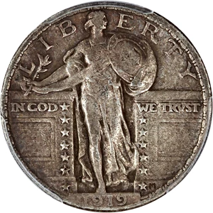 image for: 1919 25c PCGS VF30