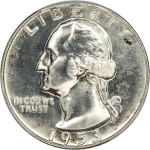 image for: 1953 25c PCGS Proof 64
