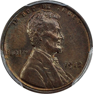 image for: 1912 1c PCGS MS63 BN