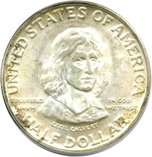 image for: 1934 50c Maryland PCGS/CAC MS66