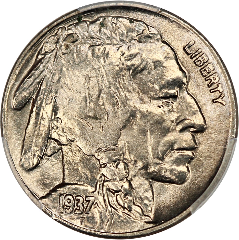 image for: 1937-D 5c PCGS MS64
