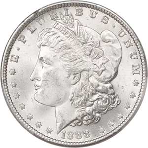 image for: 1888 $1 PCGS MS64
