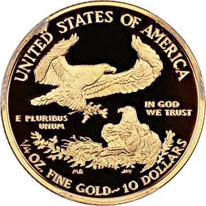 image for: 2012-W Gold Eagle $10 PCGS Proof 69 DCAM
