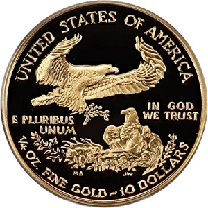 image for: 2002-W Gold Eagle $10 PCGS Proof 69 DCAM