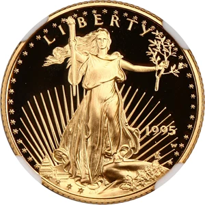 image for: 1995-W Gold Eagle $10 NGC Proof 69 UCAM