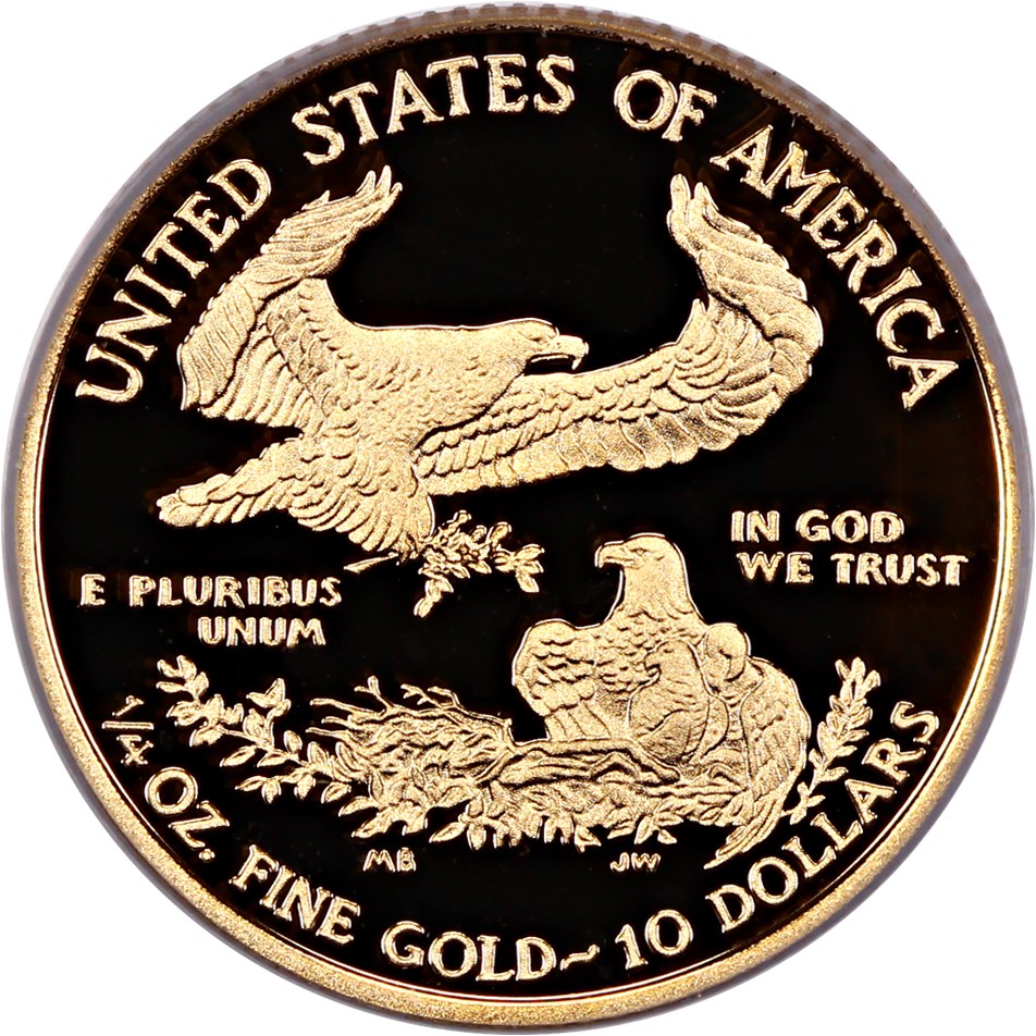 image for: 2011-W Gold Eagle $10 PCGS Proof 69 DCAM (First Strike)