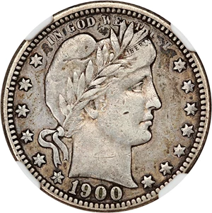 image for: 1900-O 25c NGC VF20
