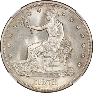image for: 1873-S Trade$ NGC MS64+