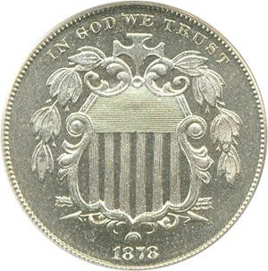 image for: 1878 5c PCGS Proof 66