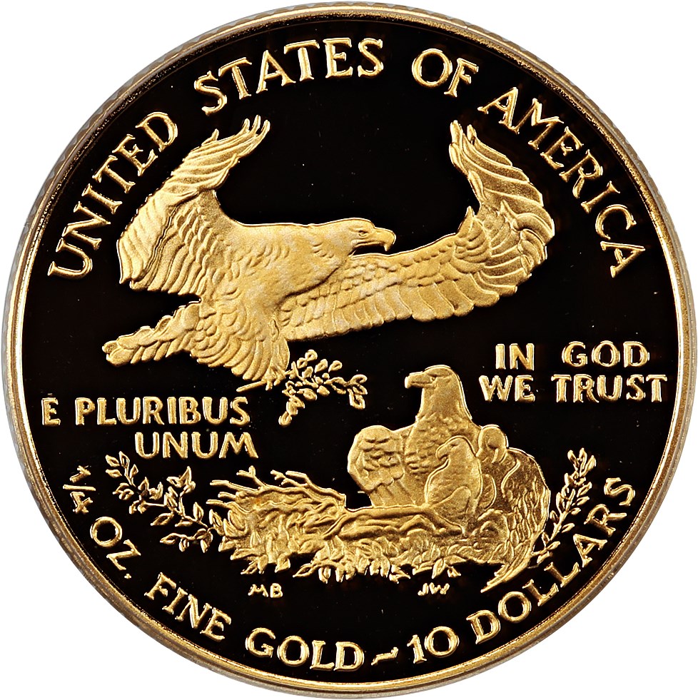 image for: 2004-W Gold Eagle $10 PCGS Proof 69 DCAM