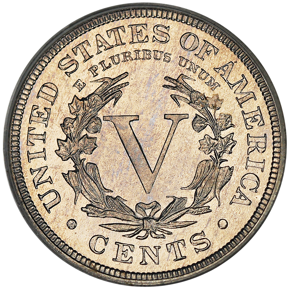 image for: 1898 5c PCGS/CAC Proof 65 CAM