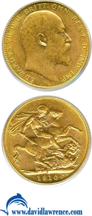 image for: Canada: 1910-C Sov PCGS AU55