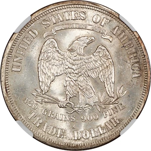 image for: 1873-S Trade$ NGC MS64+