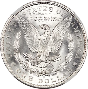 image for: 1904-O $1 NGC MS67