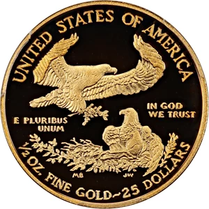 image for: 2012-W Gold Eagle $25 PCGS Proof 69 DCAM