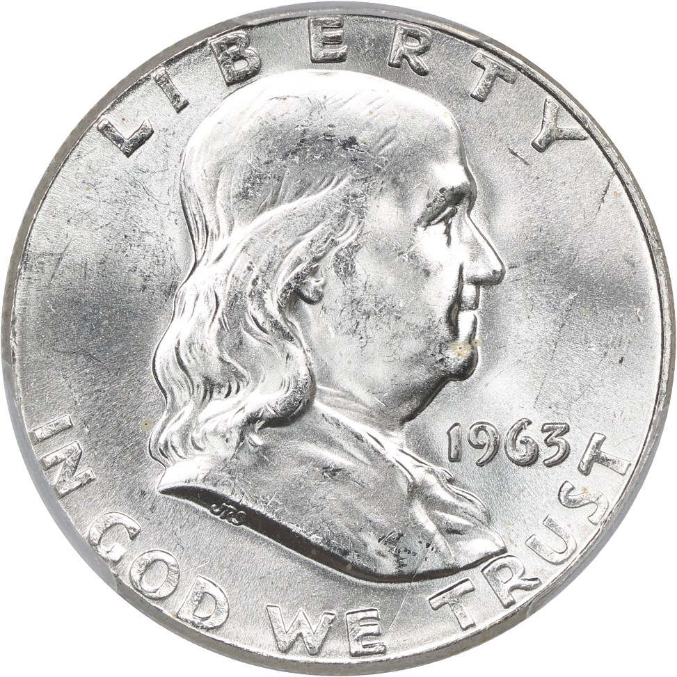image for: 1963 50c PCGS MS63