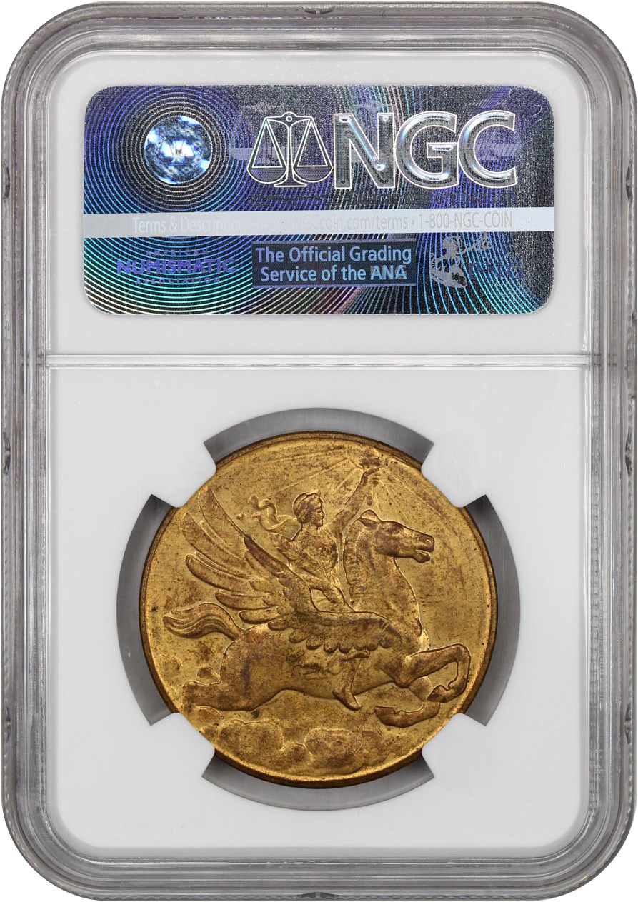 image for: 1926 US Sesqui Expo, Official, Brass SC$1 NGC MS62 (HK-453)