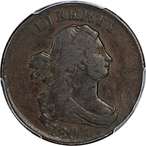 image for: 1807 1/2c PCGS VF35