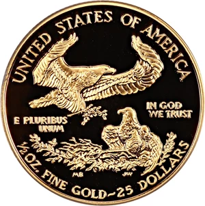image for: 2001-W Gold Eagle $25 PCGS Proof 69 DCAM