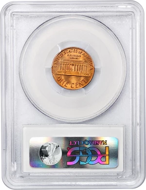image for: 1969 1c PCGS MS67 RD