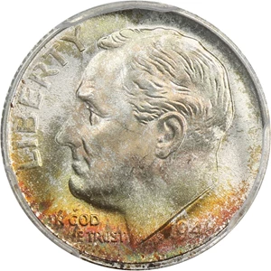 image for: 1948-S 10c PCGS MS67+ FB