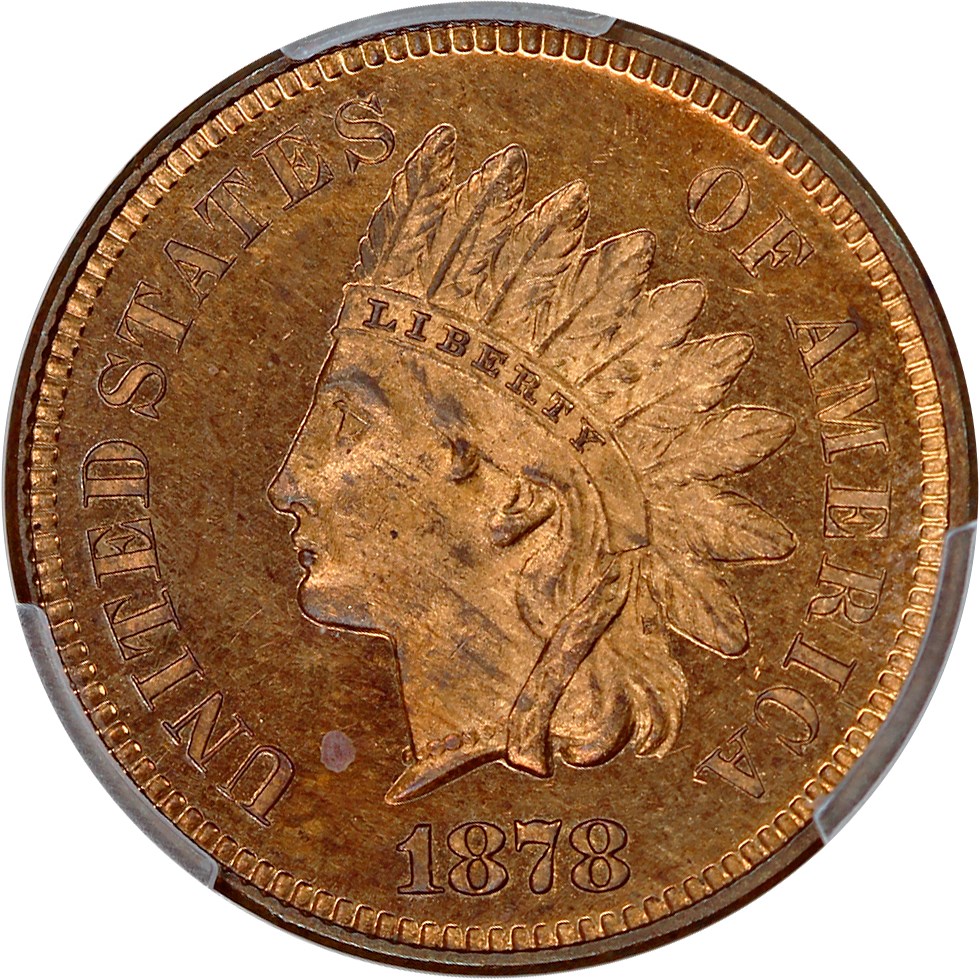 image for: 1878 1c PCGS Proof 64 RD CAM