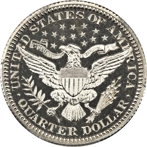 image for: 1910 25c PCGS Proof 62