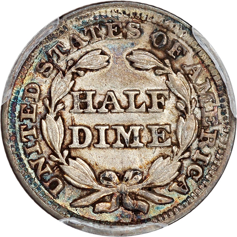 image for: 1849/6 H10c PCGS AU53