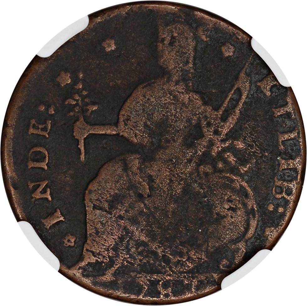 image for: 1787 Connecticut NGC VG-08 BN (Draped Bust Left)