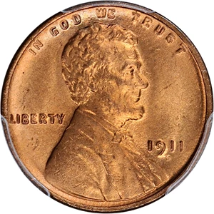 image for: 1911-D 1c PCGS MS66+ RD (Jerald L. Martin Collection)