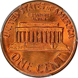 image for: 1971-D 1c PCGS MS67 RD